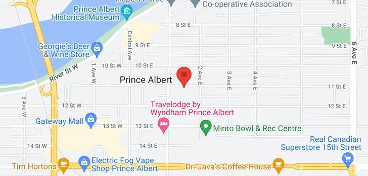 map of 129 11th ST E